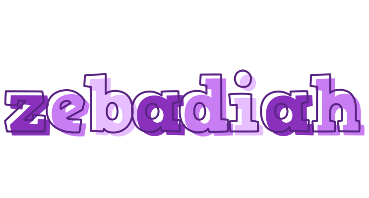 Zebadiah sensual logo