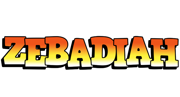 Zebadiah sunset logo