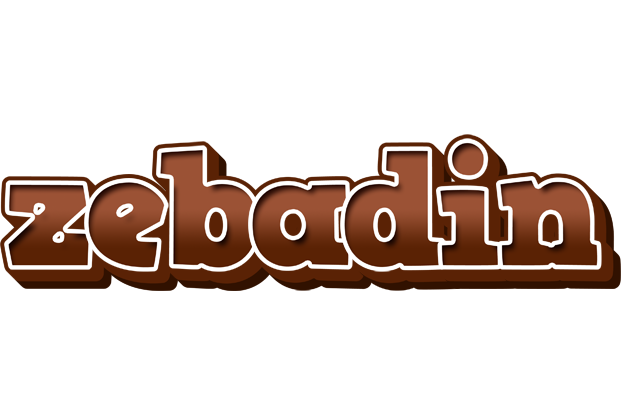 Zebadin brownie logo