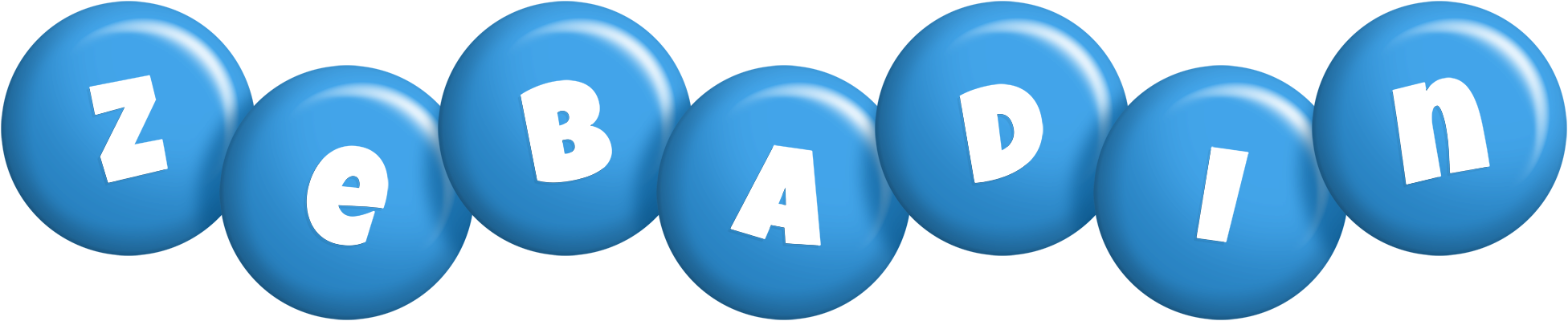 Zebadin candy-blue logo