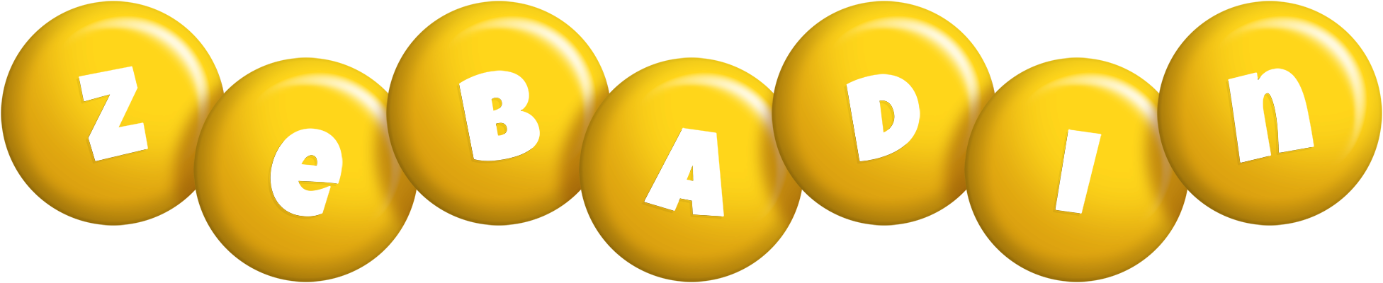 Zebadin candy-yellow logo