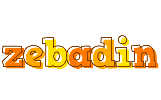 Zebadin desert logo