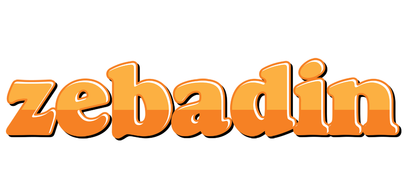 Zebadin orange logo