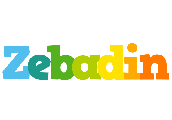 Zebadin rainbows logo