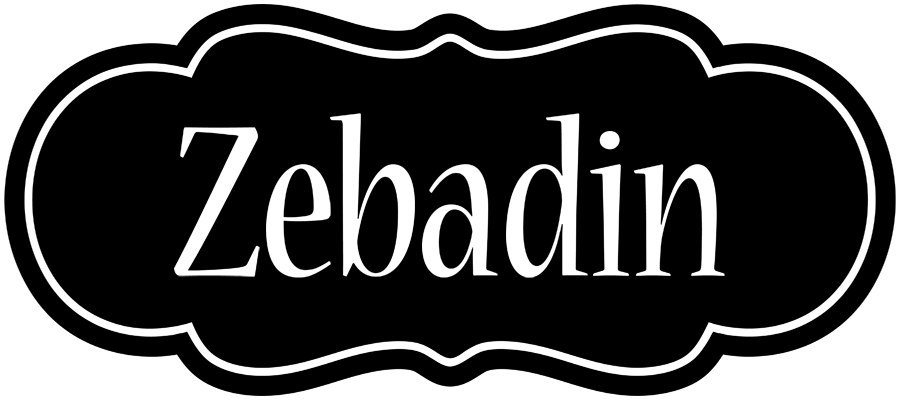 Zebadin welcome logo