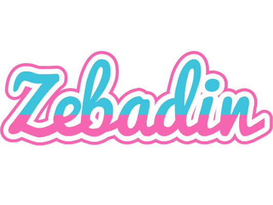 Zebadin woman logo