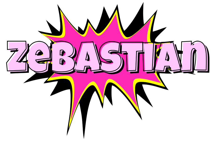 Zebastian badabing logo