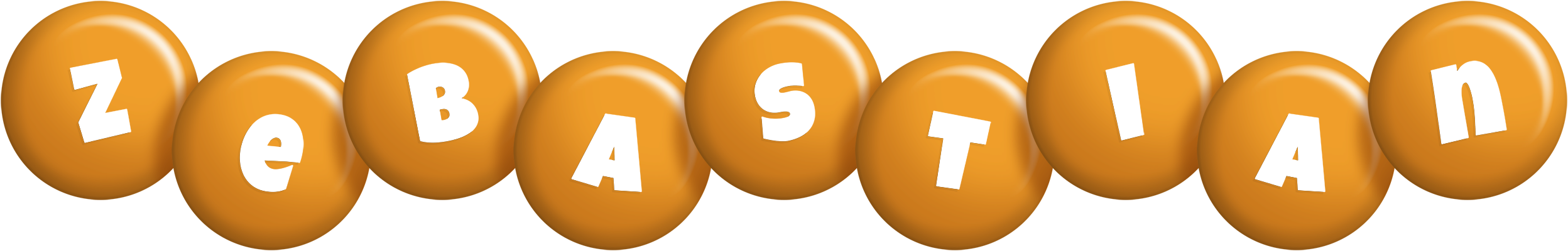 Zebastian candy-orange logo