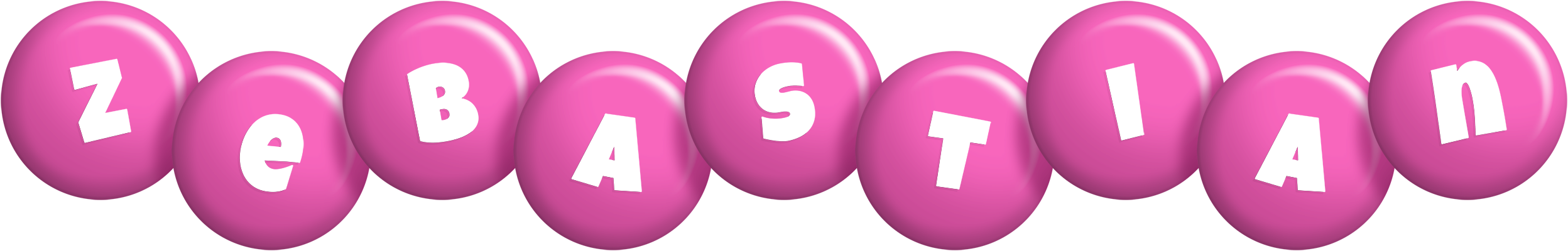Zebastian candy-pink logo