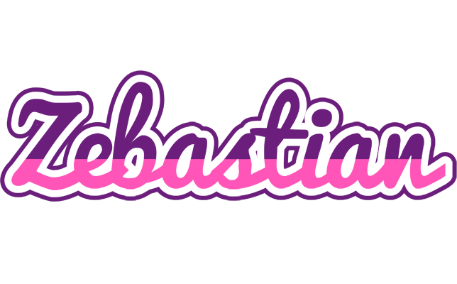 Zebastian cheerful logo