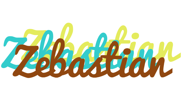 Zebastian cupcake logo