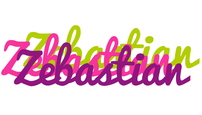 Zebastian flowers logo
