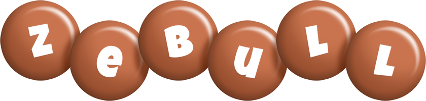 Zebull candy-brown logo