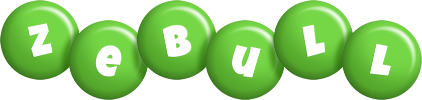 Zebull candy-green logo