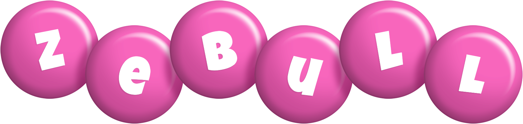 Zebull candy-pink logo
