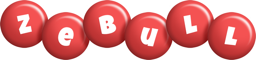 Zebull candy-red logo