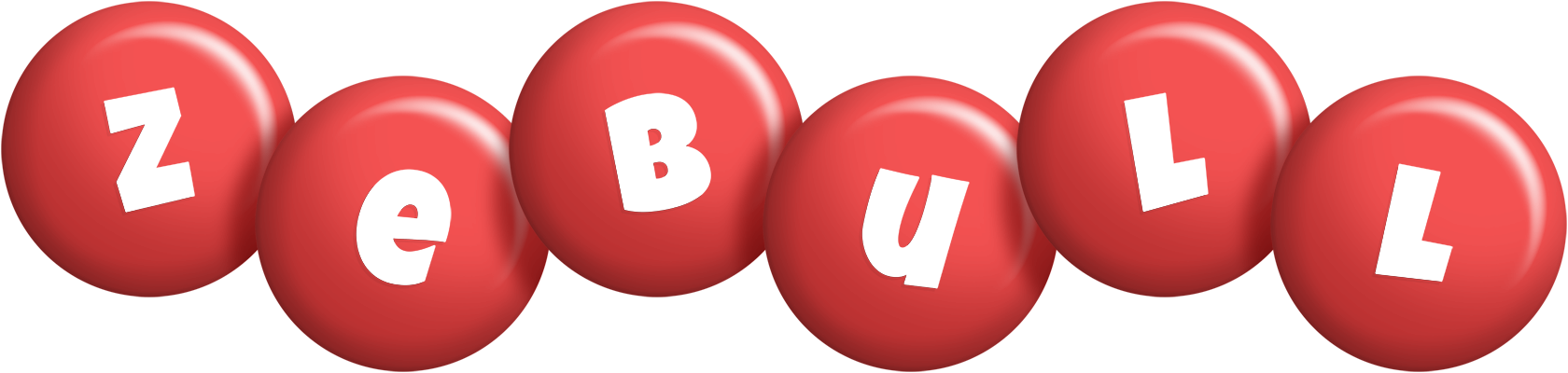 Zebull candy-red logo