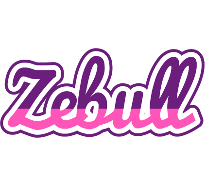 Zebull cheerful logo