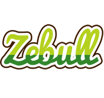 Zebull golfing logo