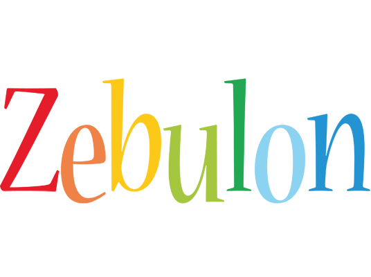 Zebulon birthday logo