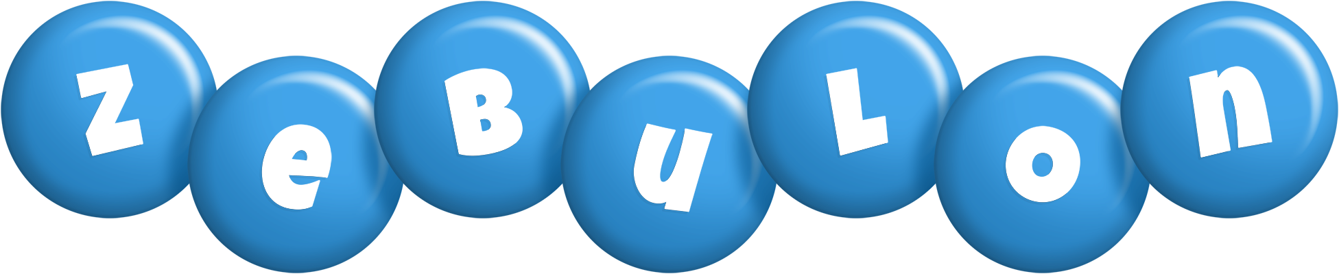 Zebulon candy-blue logo