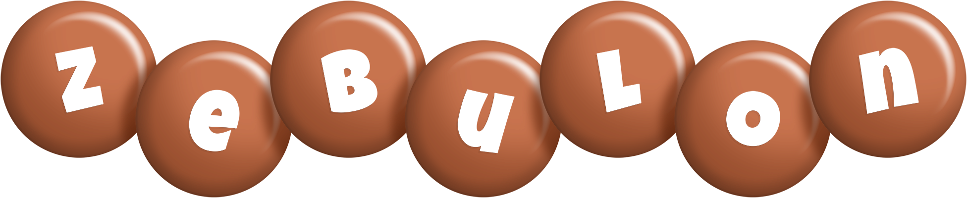 Zebulon candy-brown logo