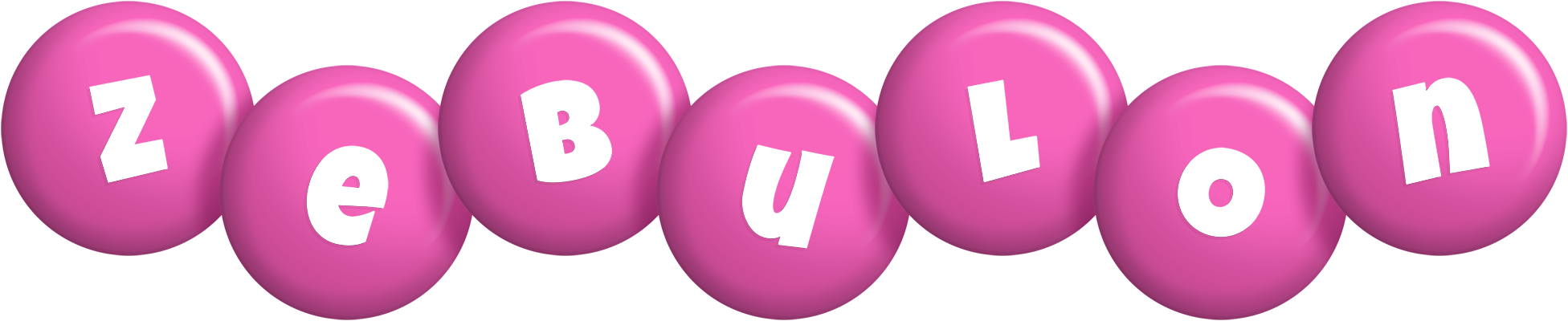Zebulon candy-pink logo