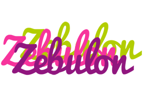 Zebulon flowers logo