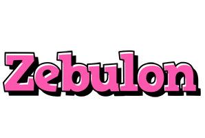 Zebulon girlish logo