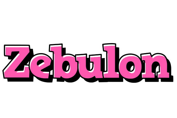 Zebulon girlish logo