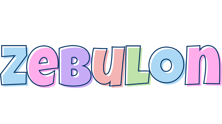 Zebulon pastel logo