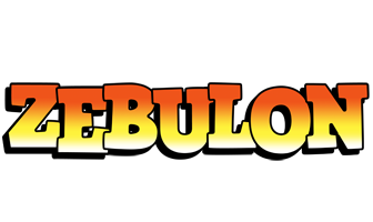 Zebulon sunset logo