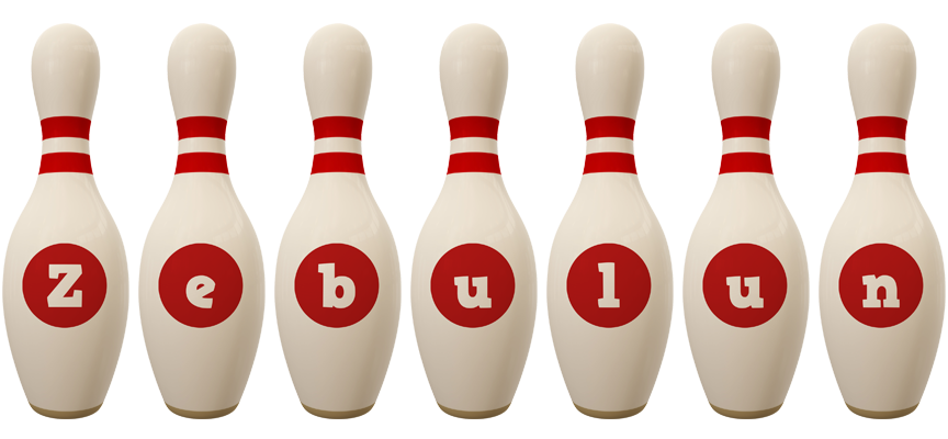 Zebulun bowling-pin logo