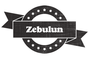 Zebulun grunge logo