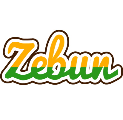 Zebun banana logo
