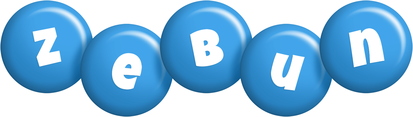 Zebun candy-blue logo