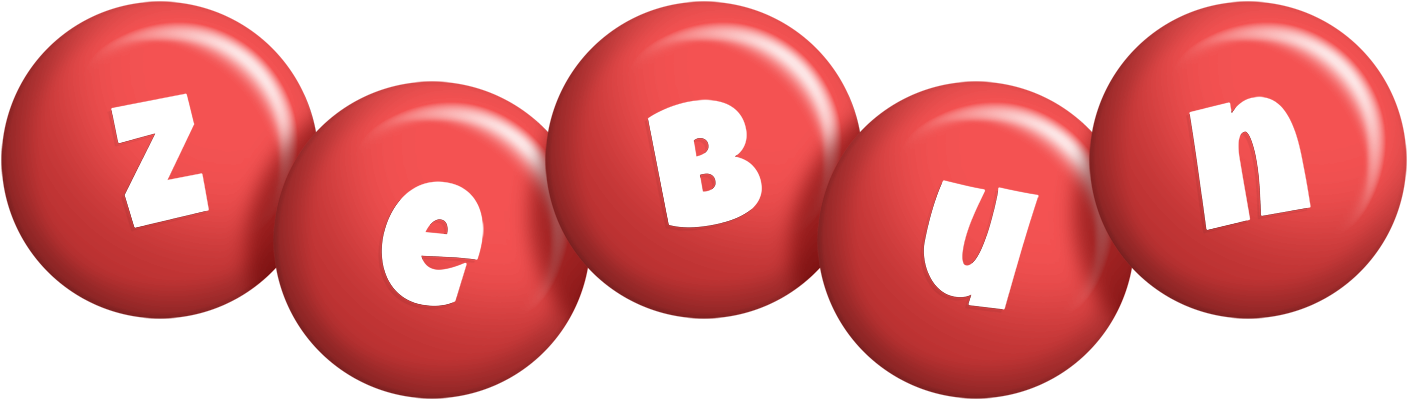 Zebun candy-red logo