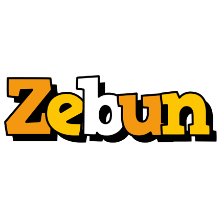 Zebun cartoon logo