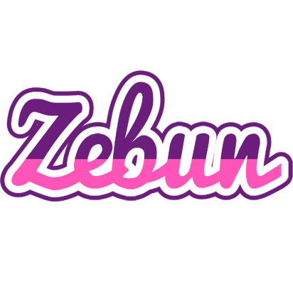 Zebun cheerful logo