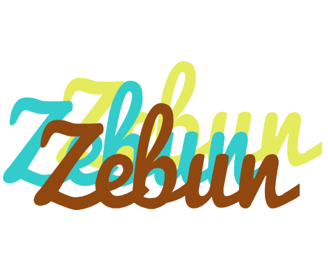 Zebun cupcake logo
