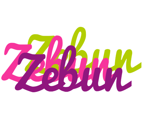 Zebun flowers logo