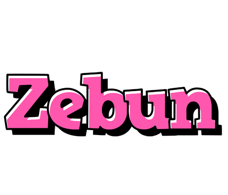 Zebun girlish logo