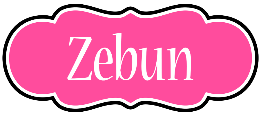 Zebun invitation logo