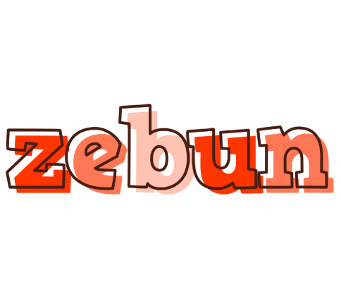 Zebun paint logo
