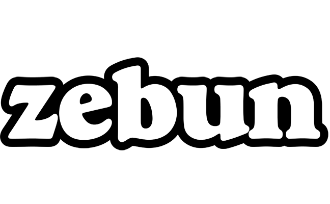 Zebun panda logo