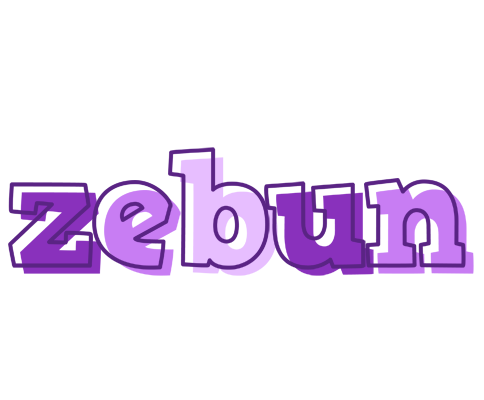 Zebun sensual logo
