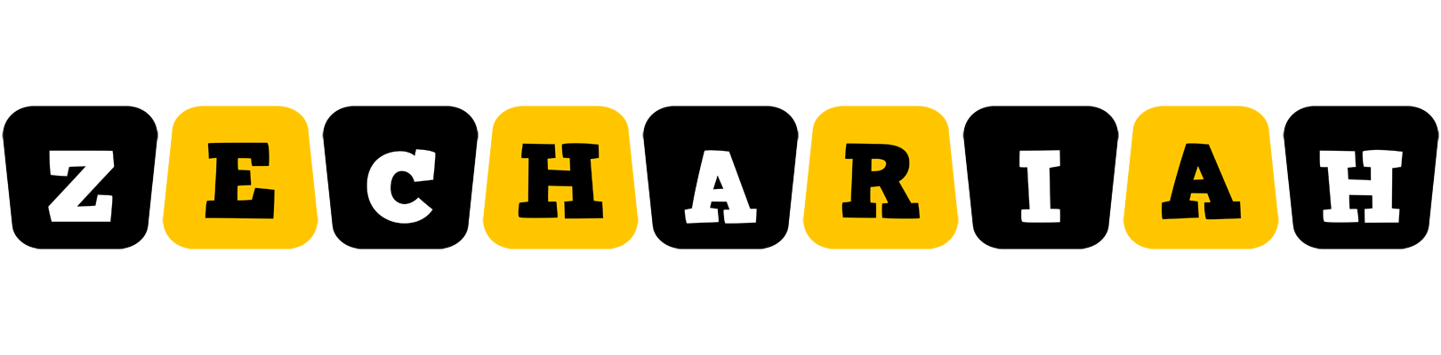 Zechariah boots logo