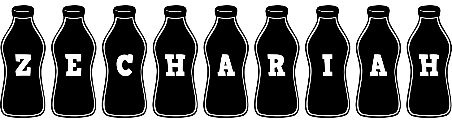 Zechariah bottle logo