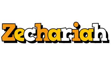 Zechariah cartoon logo