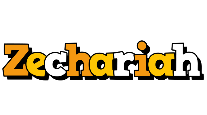 Zechariah cartoon logo
